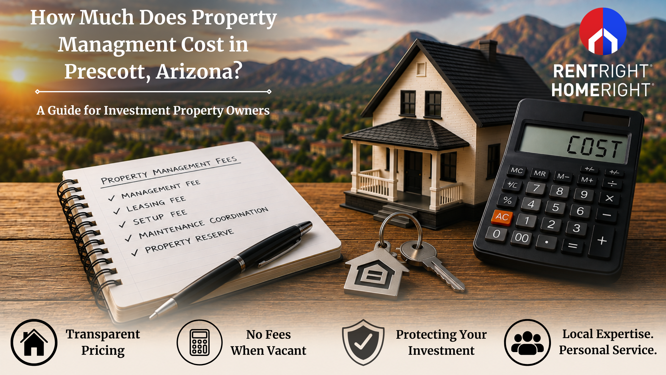 How Much Does Property Management Cost in Prescott, Arizona?